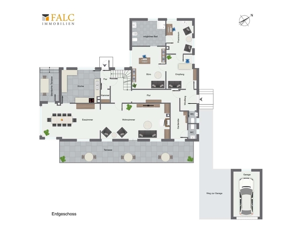 Erdgeschoss Grundriss