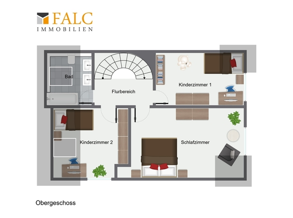 Grundriss Obergeschoss