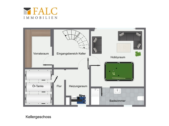 Grundriss Kellergeschoss