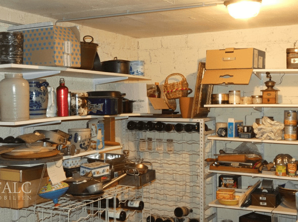Lagerraum im Keller