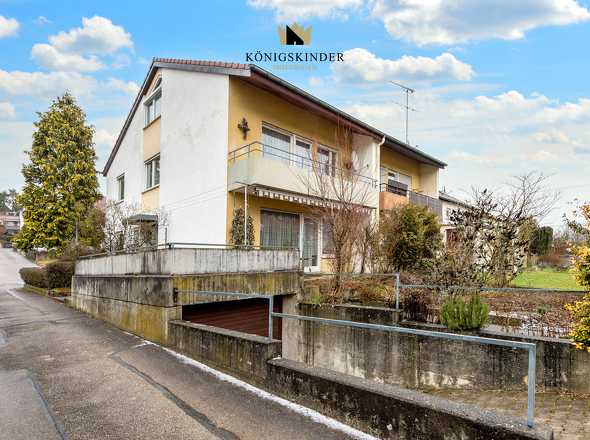 Außenansicht/Garage