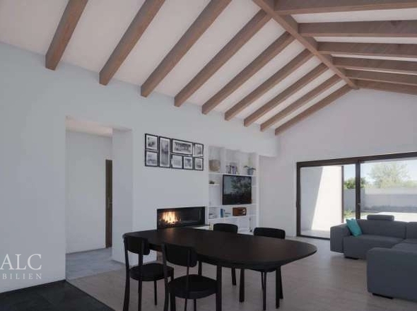 Offener Wohnbereich...