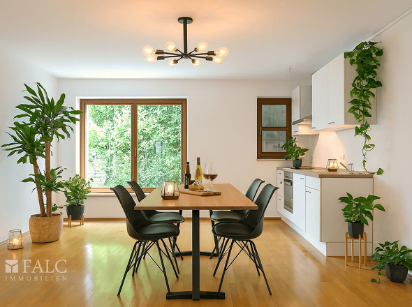 UG Raum Küche Einrichtungsbeispiel