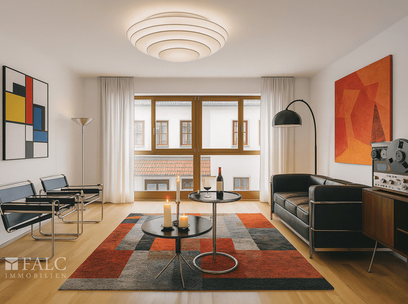 OG Großer Raum Einrichtungsbeispiel