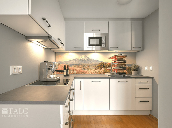 Küche Einrichtungsbeispiel