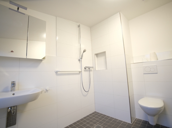 Teilansicht Badezimmer 