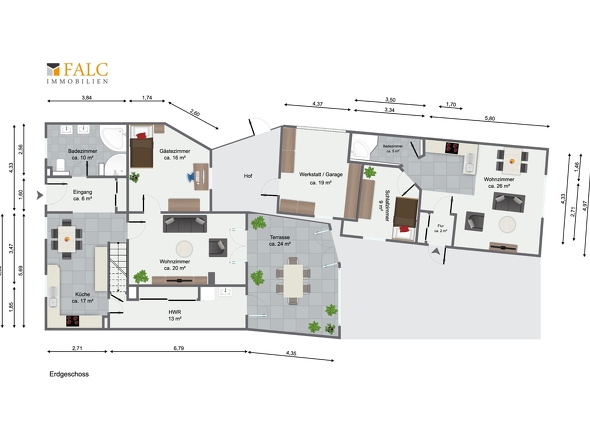 Grundriss Erdgeschoss