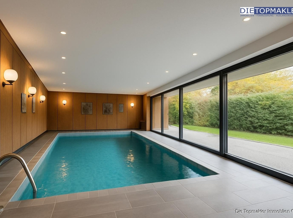 Pool im Untergeschoss