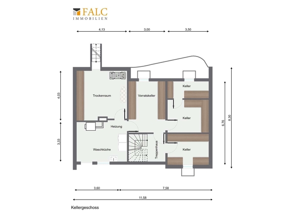 Grundriss Keller
