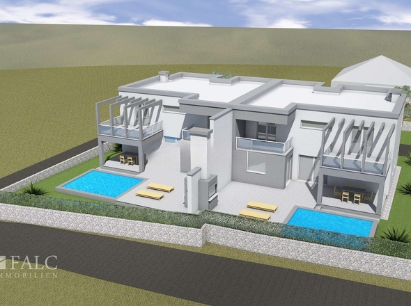 zwei separate Haushälften