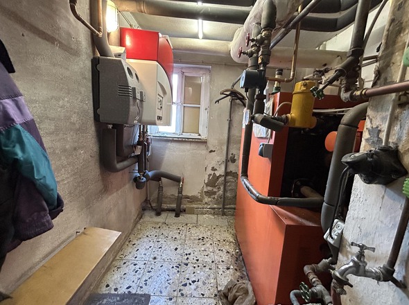 Moderne Heizungsanlage