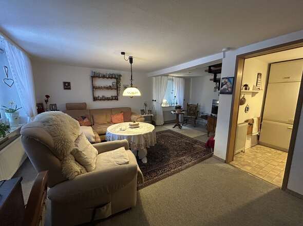 Wohn - und Esszimmer im Anbau