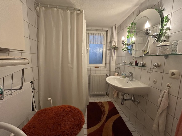 Badezimmer im Anbau