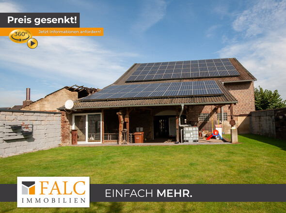 Gartenansicht Scheune