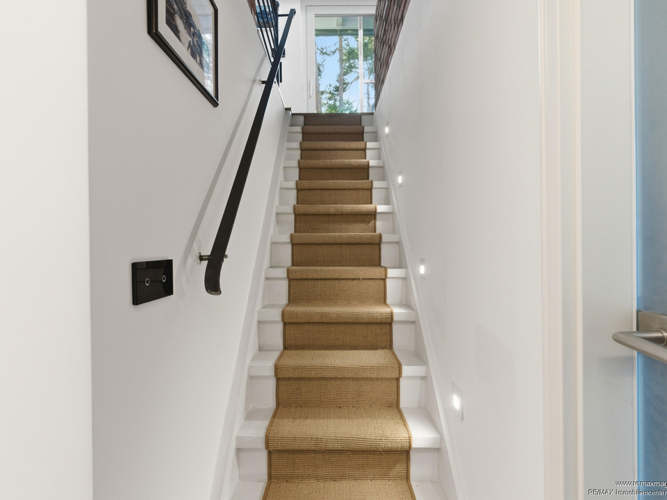 Treppe ins Obergeschoss