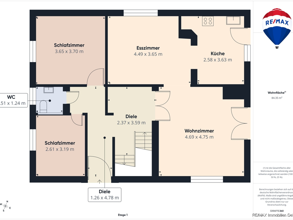 Grundriss Erdgeschoss