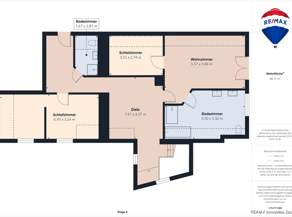Grundriss Obergeschoss