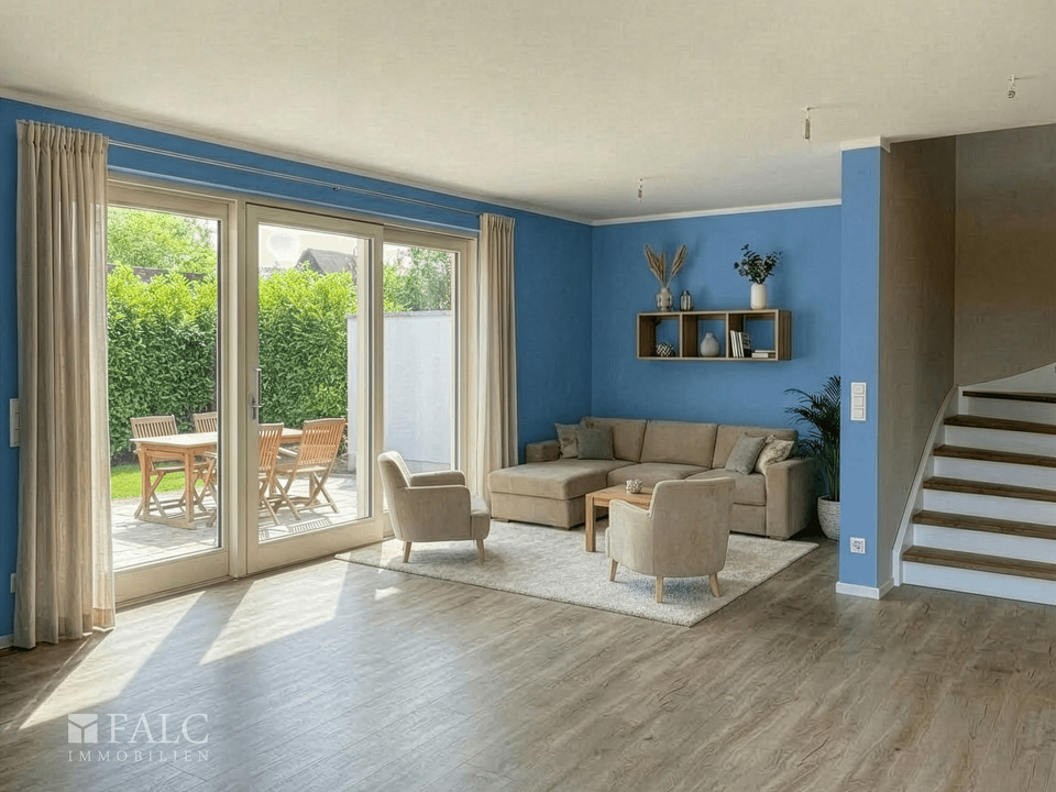 Wohnzimmer  KI generiert