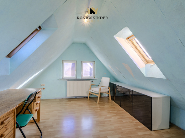 Ausgebautes Dachgeschoss