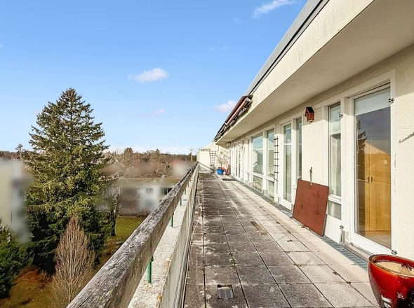 Balkon Süd Blick West