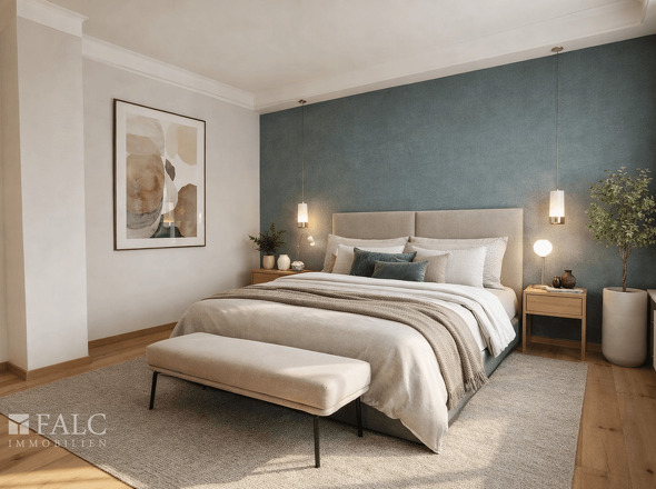 Einrichtungsbeispiel Schlafzimmer