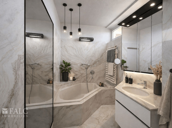 Einrichtungsbeispiel Bad