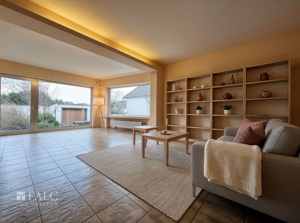 Wohnzimmer EG Visualisiert