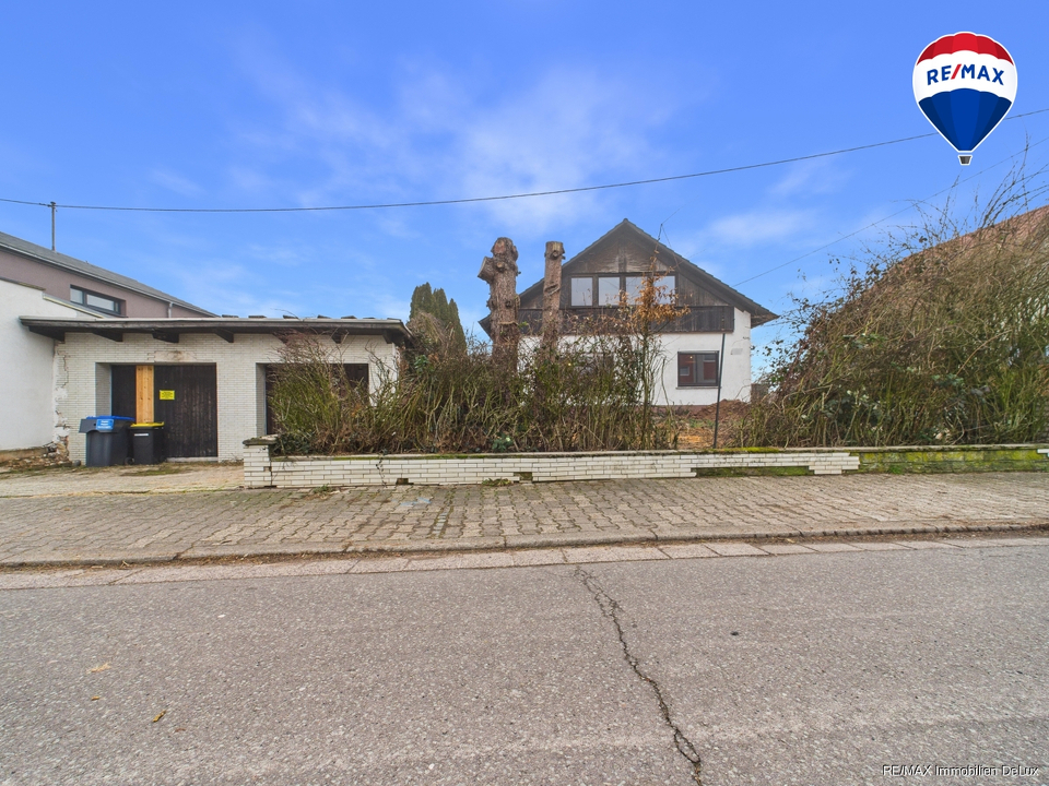 REMAX Immobilien DeLux Einfamilienhau Frontansicht Eppelborn Mark Borowicz