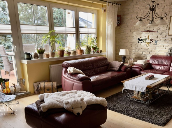 Wohnzimmer EG Wohnung 