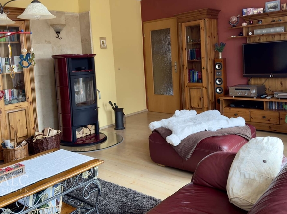 Wohnzimmer EG Wohnung 