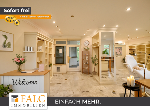 Einrichtungsbeispiel Kosmetikstuio