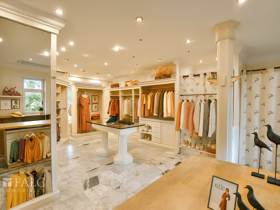 Einrichtungsbeispiel mit Bekleidung