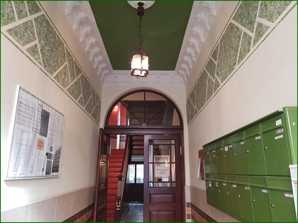 schöner Hauseingangsbereich