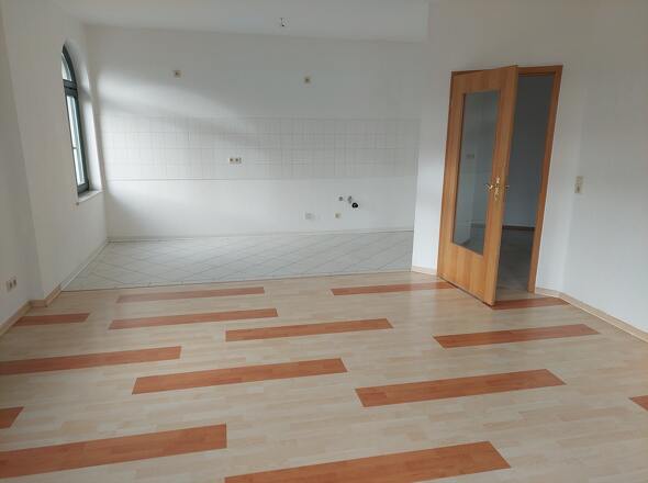 Wohnzimmer  mit offener Küche