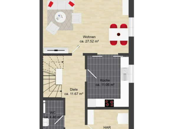 Grundriss Erdgeschoss