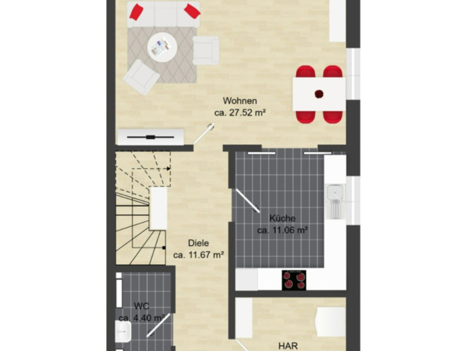 Grundriss Erdgeschoss