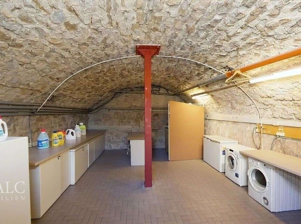 Waschküche mit Stauraum