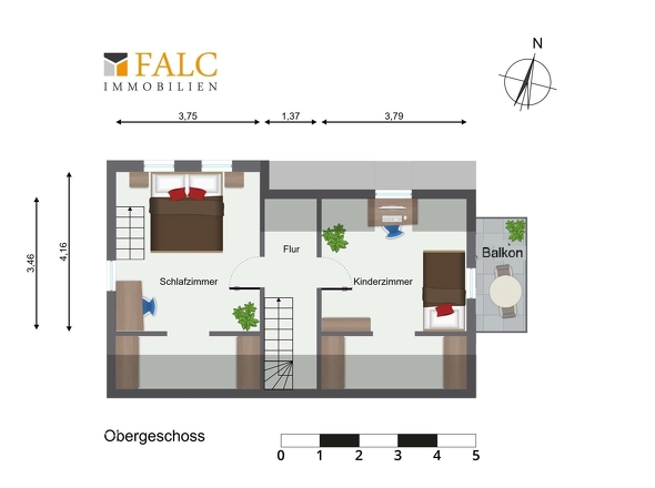 Obergeschoss Alternative