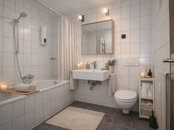 Einrichtungsbeispiel Badezimmer