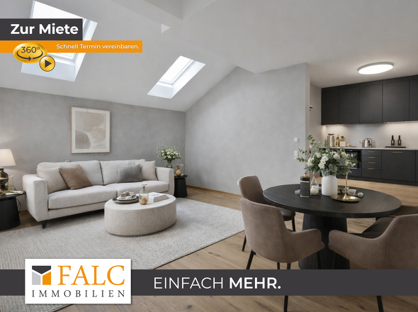 Wohnzimmer Küche Visualisierung