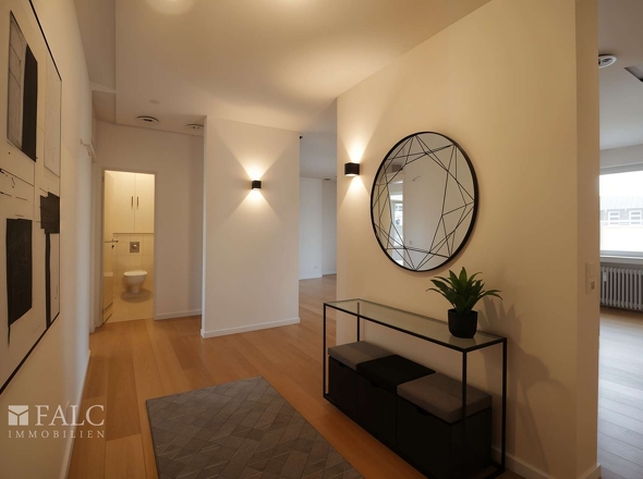 Wohnungseingang - Möbelierungsbeispiel