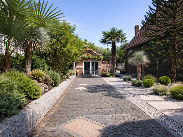 Einrichtungsbeispiel Einfahrt