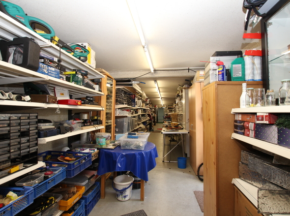 Durchgängige Garagen