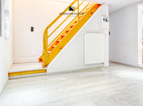 Aufgang zur oberen Etage