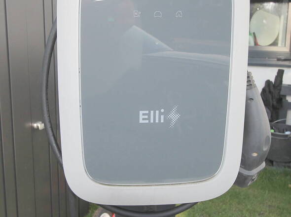 Effiziente Wallbox von Elli zugehörig zur DHH