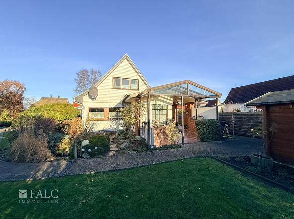 überdachte Sitzecke