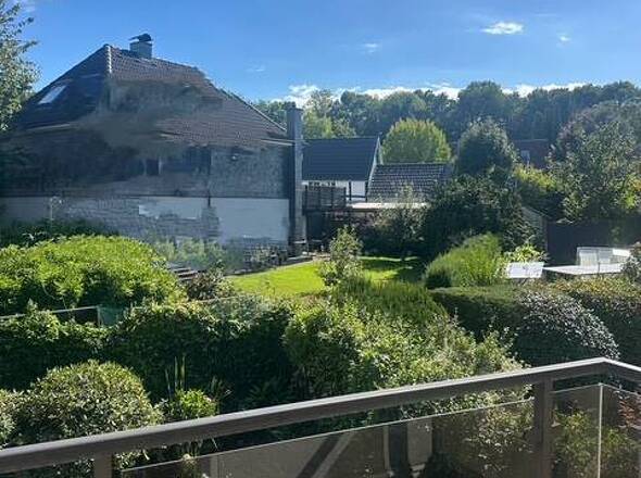 Ausblick hinterm Haus 