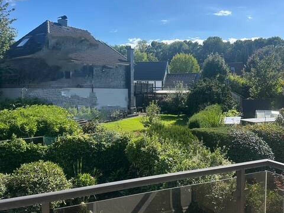 Ausblick hinterm Haus 