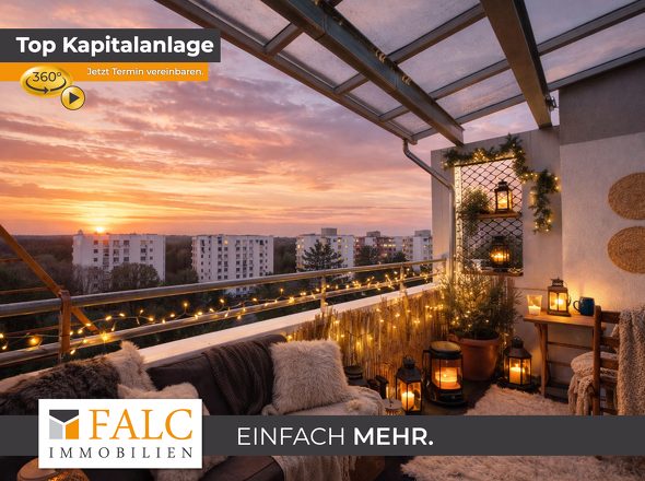 Einrichtungsbeispiel Balkon