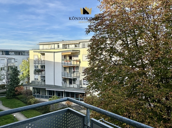 Ruhiger Ausblick ins Wohngebiet